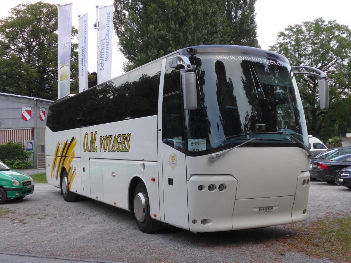 (153'683) - O.M. Voyages, Ch�telaine - GE 960'849 - Bova am 6. August 2014 in Thun, Lachenwiese
