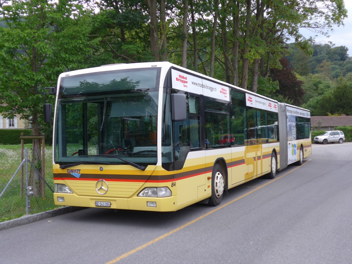 (153'735) - STI Thun - Nr. 84/BE 543'384 - Mercedes am 12. August 2014 bei der Schiffl�ndte Thun