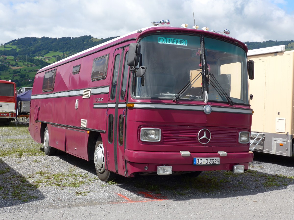 (153'787) - Aus Deutschland: ??? - BC-O 302H - Mercedes am 16. August 2014 in Altst�tten, Allmendplatz