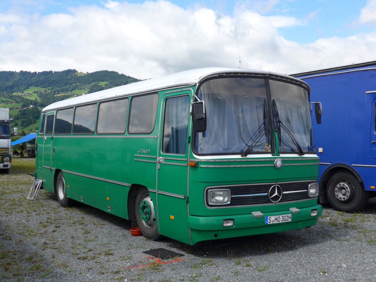 (153'791) - Aus Deutschland: ??? - S-HO 302H - Mercedes am 16. August 2014 in Altst�tten, Allmendplatz