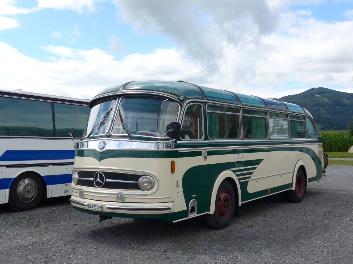 (153'827) - Tschannen, Bern - BE 671'042 - Mercedes am 16. August 2014 in Altst�tten, Allmendplatz