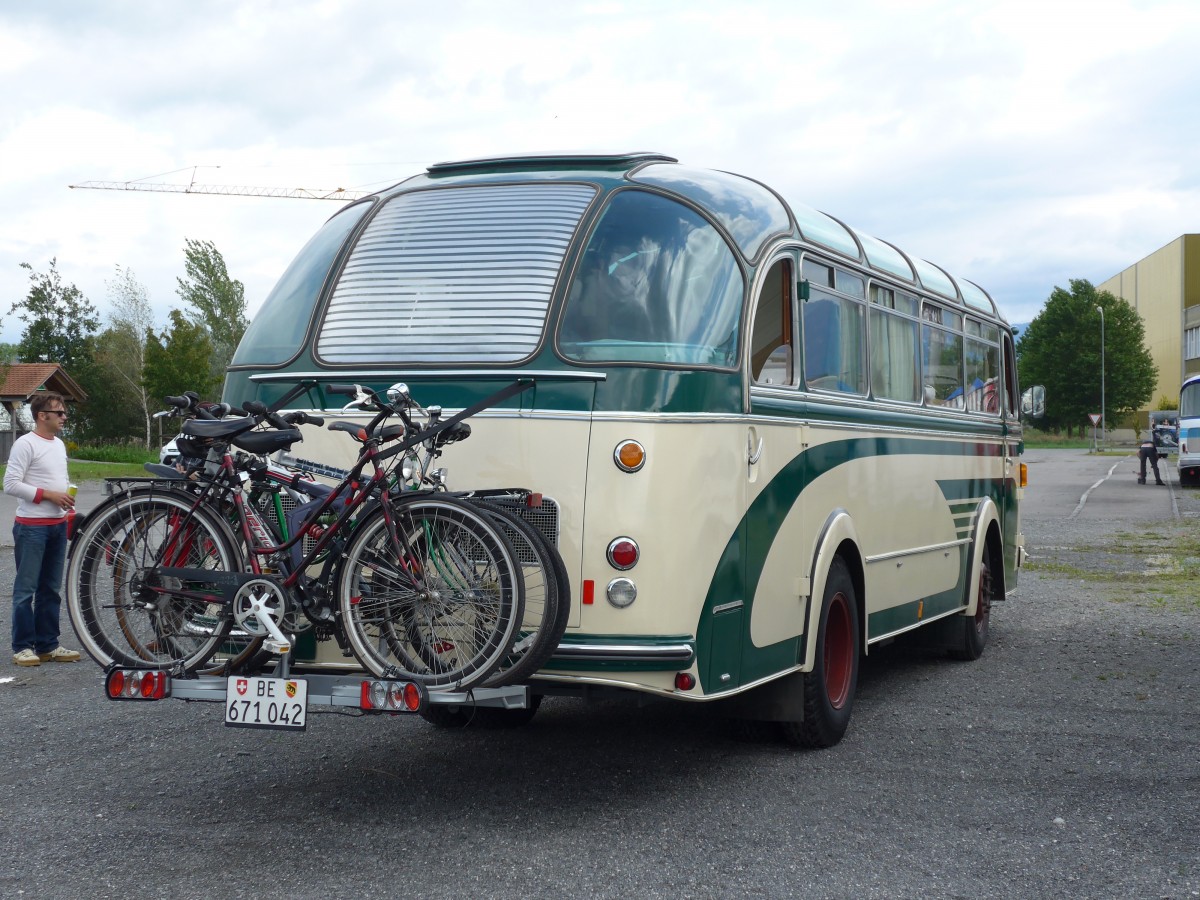 (153'840) - Tschannen, Bern - BE 671'042 - Mercedes am 16. August 2014 in Altst�tten, Allmendplatz