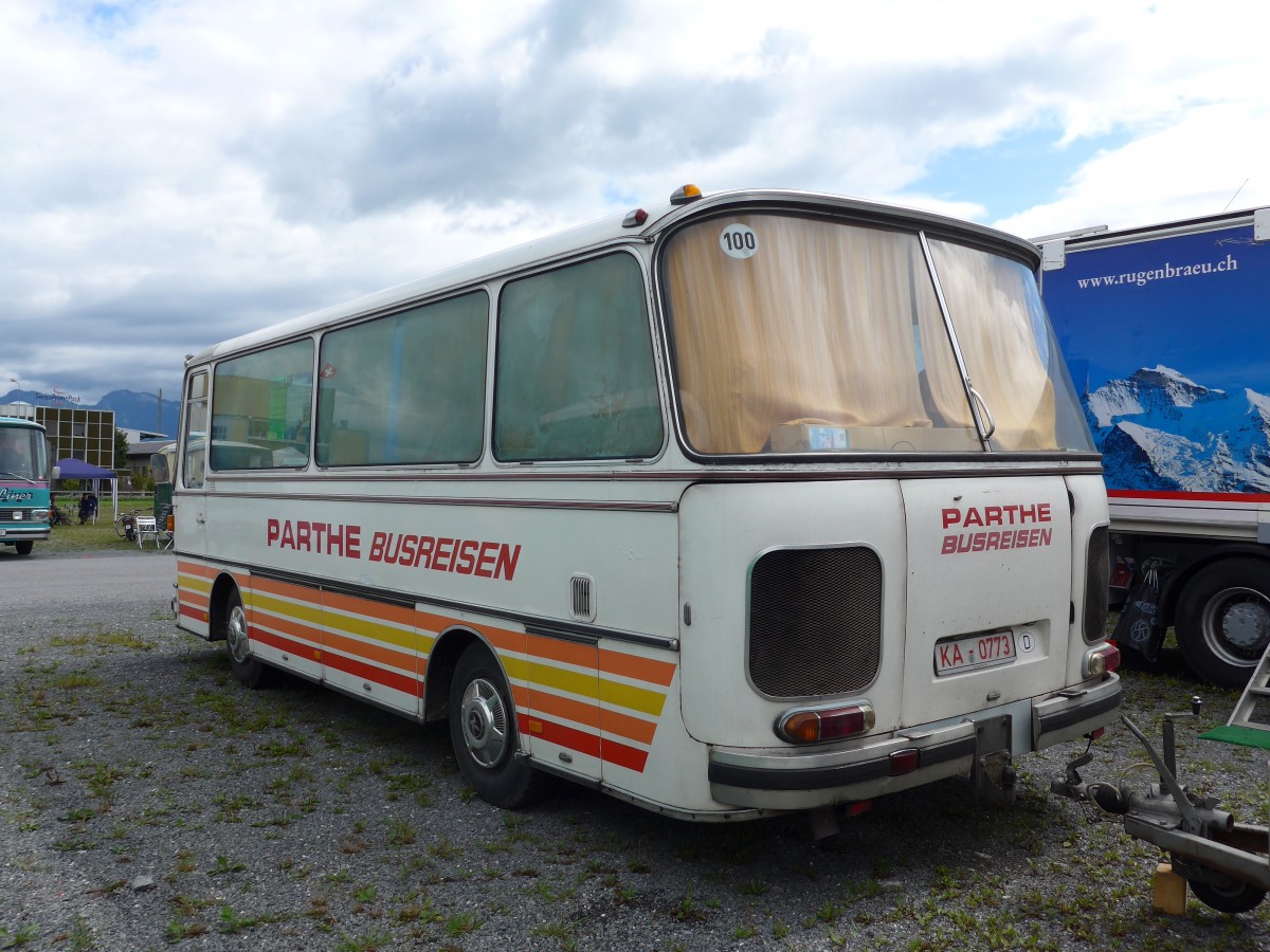 (153'872) - Aus Deutschland: Parthe - K 0773 - Setra am 16. August 2014 in Altst�tten, Allmendplatz