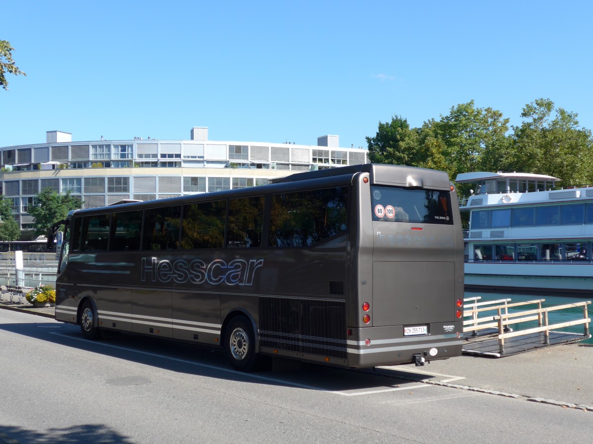 (154'383) - Hesscar, Embrach - ZH 255'713 - Bova am 22. August 2014 bei der Schiffl�ndte Thun