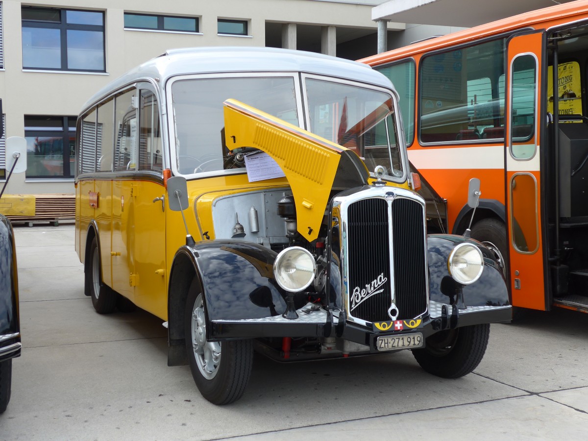 (154'499) - Hurter, M�nchaltdorf - ZH 271'919 - Berna/FHS (ex Volkart, Russikon; ex ASD Aigle; ex P 21'003) am 30. August 2014 in Oberkirch, CAMPUS Sursee