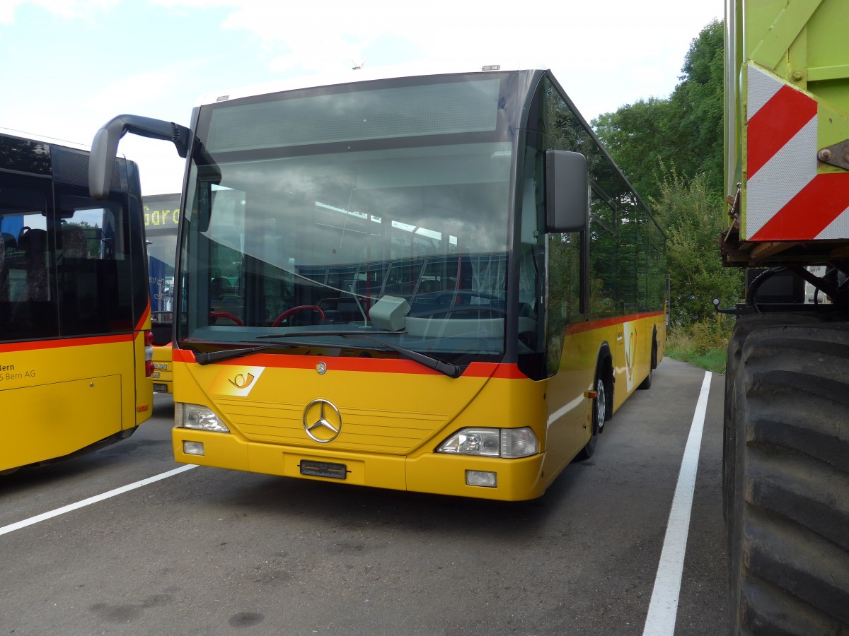 (154'641) - H�fliger, Sursee - Nr. 1 - Mercedes (ex PostAuto Nordschweiz Nr. 1; ex P 25'233) am 30. August 2014 in Ruswil, Garage ARAG