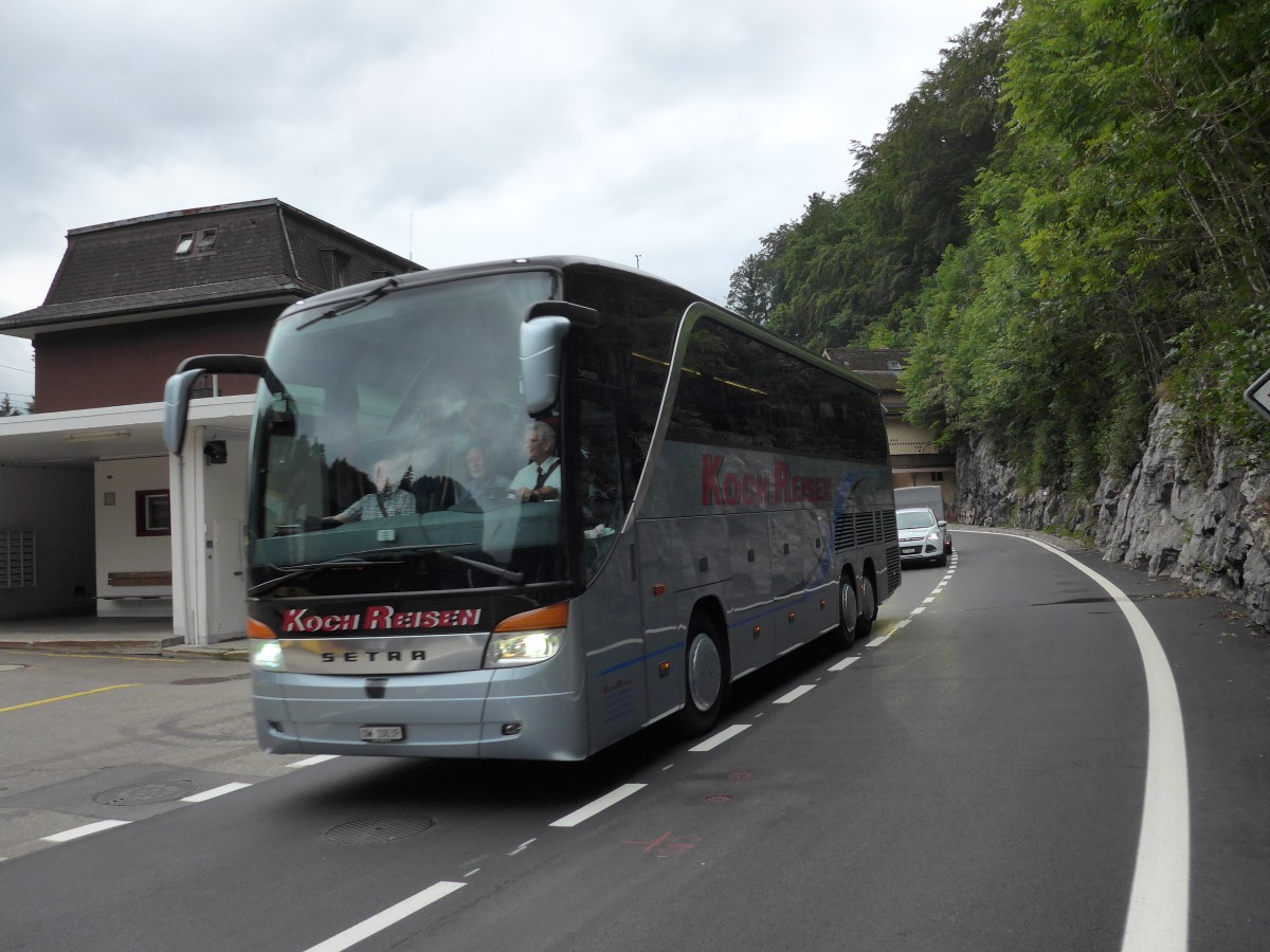 (154'671) - Koch, Giswil - OW 10'039 - Setra am 30. August 2014 auf dem Br�nigpass