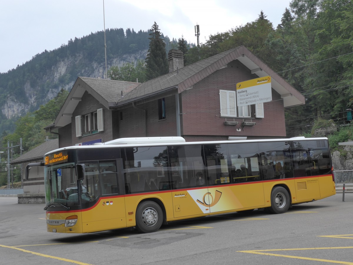 (154'673) - Fl�ck, Brienz - Nr. 0/BE 13'878 - Setra am 30. August 2014 auf dem Br�nigpass