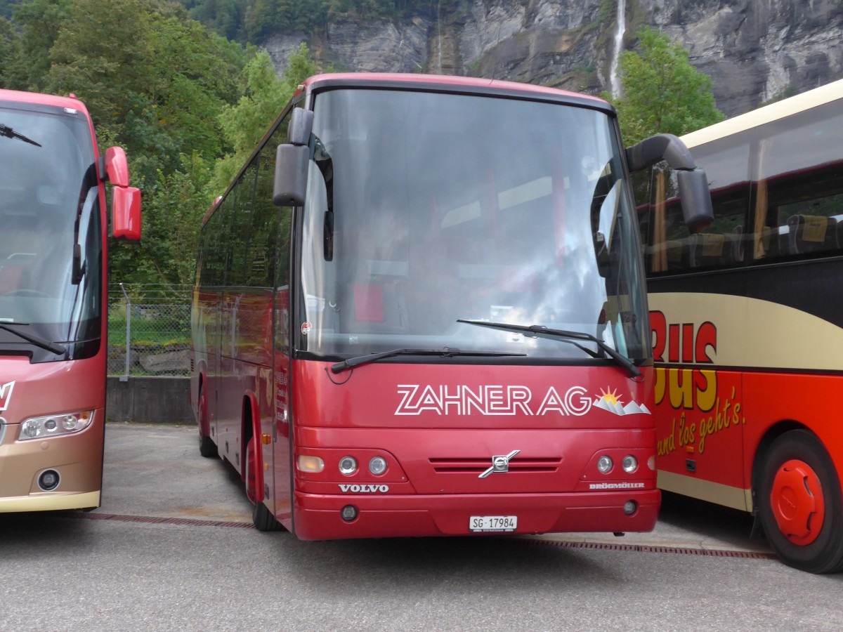 (154'696) - Zahner, Rufi - SG 17'984 - Volvo/Dr�gm�ller am 30. August 2014 in Meiringen, Balm