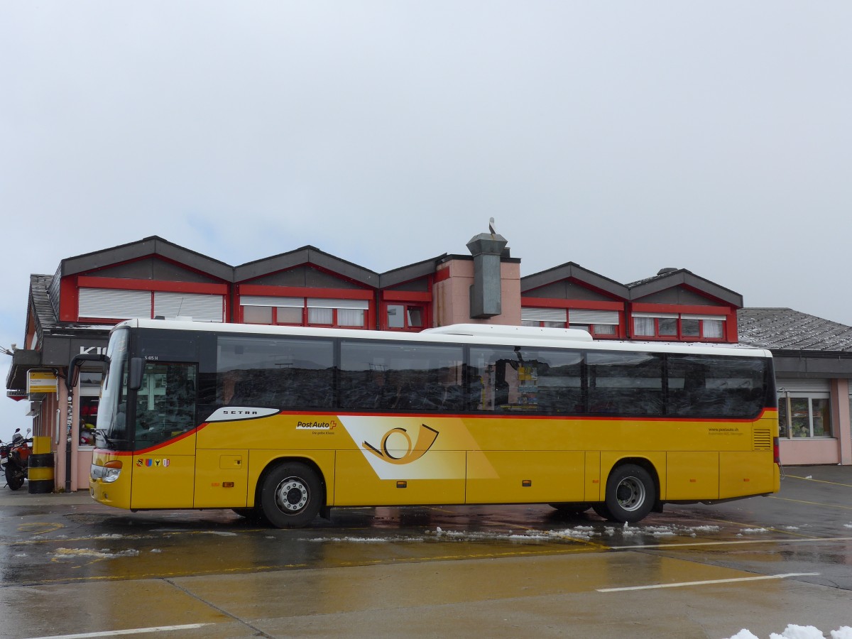 (154'767) - AVG Meiringen - Nr. 73/BE 171'453 - Setra am 1. September 2014 in Nufenen, Passh�he