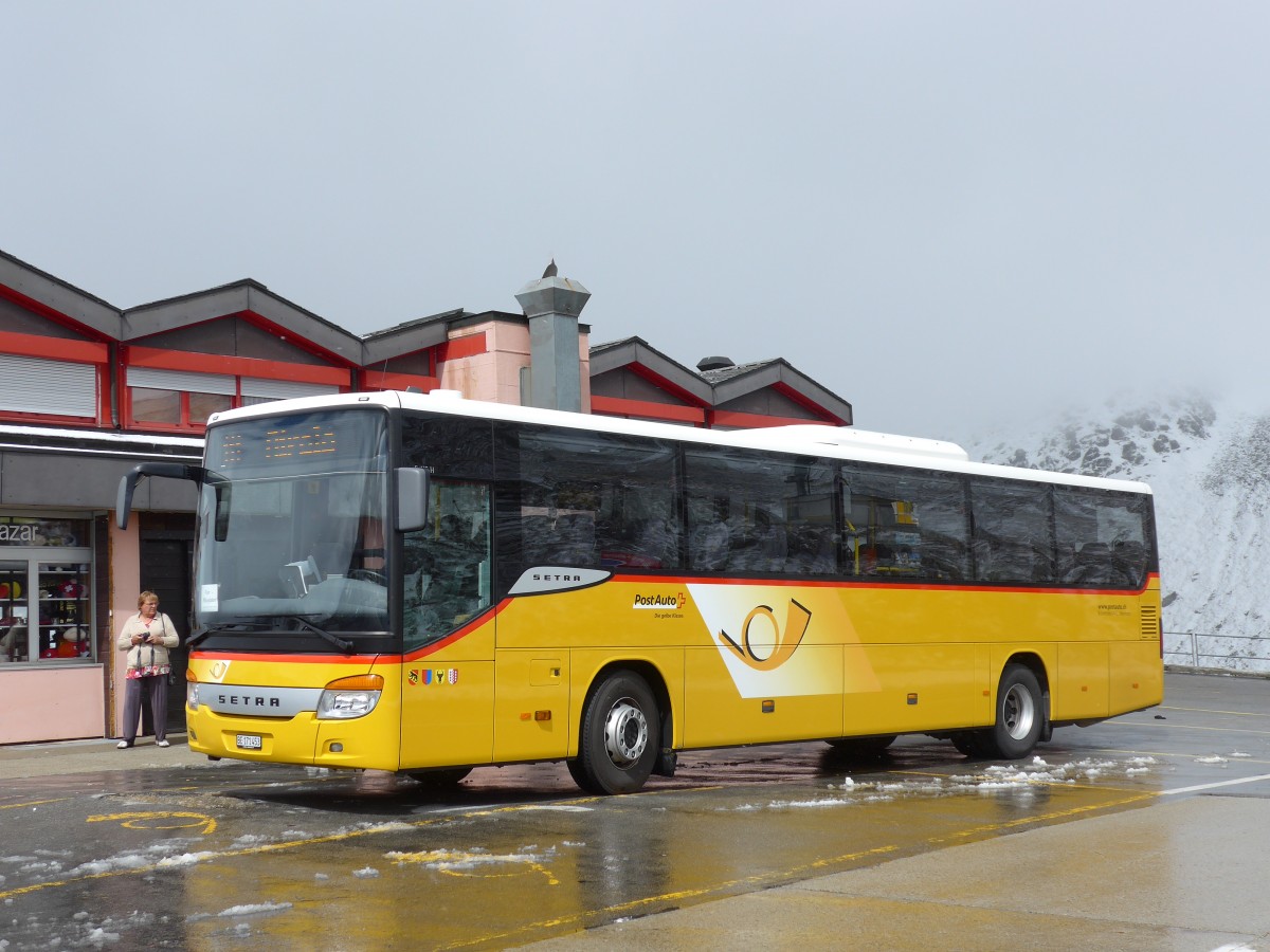 (154'770) - AVG Meiringen - Nr. 73/BE 171'453 - Setra am 1. September 2014 in Nufenen, Passh�he