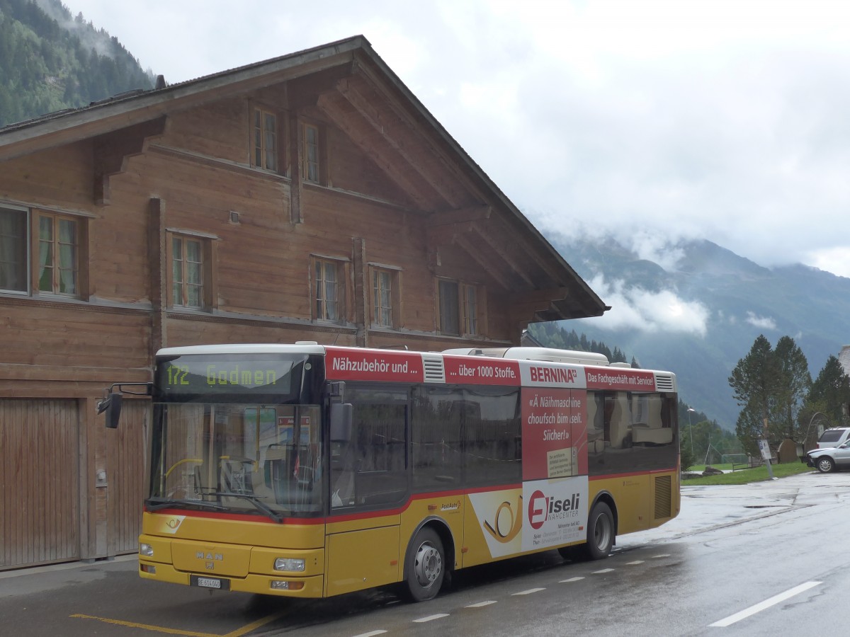 (154'865) - AVG Meiringen - Nr. 72/BE 614'040 - MAN/G�ppel am 1. Septeber 2014 in Gadmen, Post