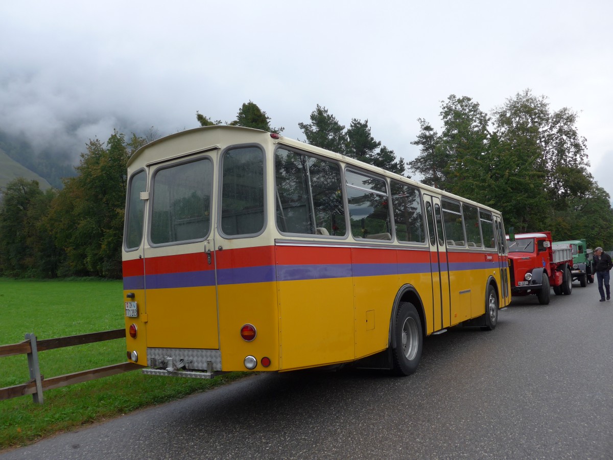 (154'967) - Rothmayr, Wermatswil - ZH 771'283 - Saurer/T�scher am 13. September 2014 in Chur, Waffenplatz