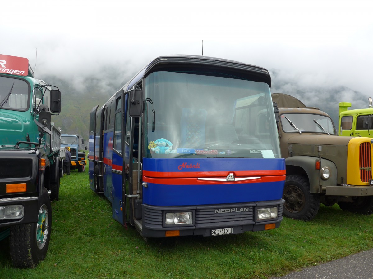(154'979) - Amsler, Fr�msen - SG 27'410 U - Neoplan am 13. September 2014 in Chur, Waffenplatz