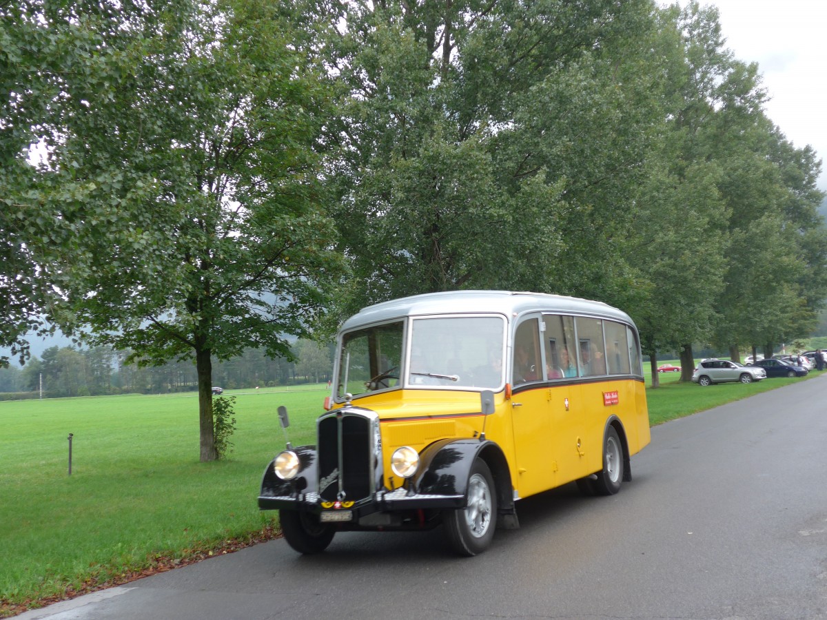 (155'103) - Hurter, M�nchaltdorf - ZH 271'919 - Berna/FHS (ex Volkart, Russikon; ex ASD Aigle; ex P 21'003) am 13. September 2014 in Chur, Waffenplatz