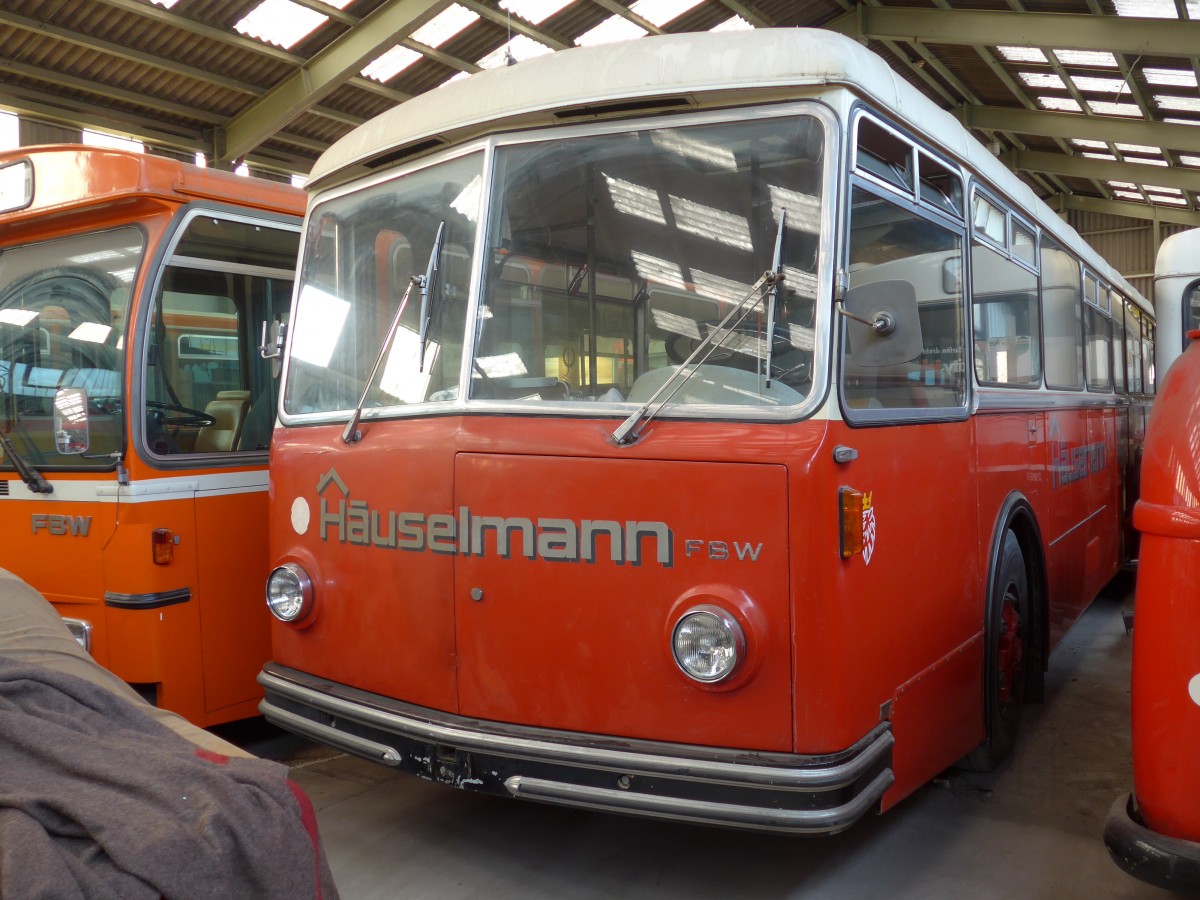 (155'476) - L�thi, R�fenacht - FBW/R&J (ex H�uselmann, Bern Nr. 27; ex AFA Adelboden Nr. 24; ex Steiner, Meikirch Nr. 1) am 5. Oktober 2014 in Oberburg, Ziegelgut