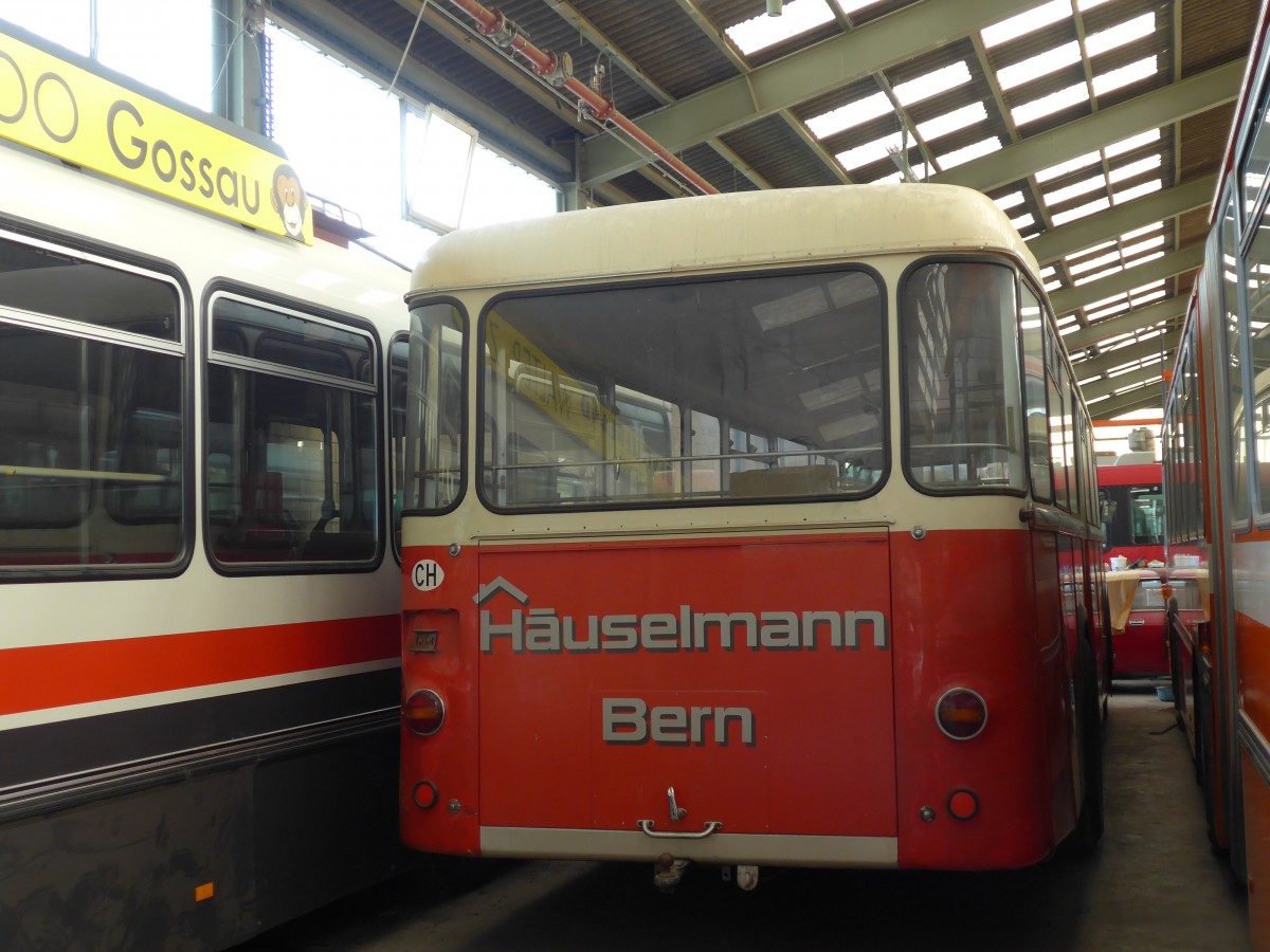 (155'492) - L�thi, R�fenacht - FBW/R&J (ex H�uselmann, Bern Nr. 27; ex AFA Adelboden Nr. 24; ex Steiner, Meikirch Nr. 1) am 5. Oktober 2014 in Oberburg, Ziegelgut