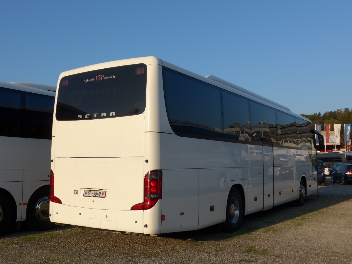 (156'319) - Nunes, Z�rich - GL 3849 - Setra am 28. Oktober 2014 in Kloten, EvoBus