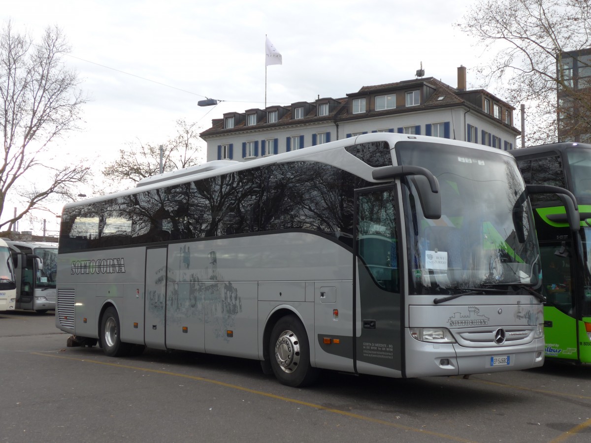(157'748) - Aus Italien: Sottocorna, Costa di Mezzate - EP-546 BC - Mercedes am 14. Dezember 2014 in Z�rich, Sihlquai