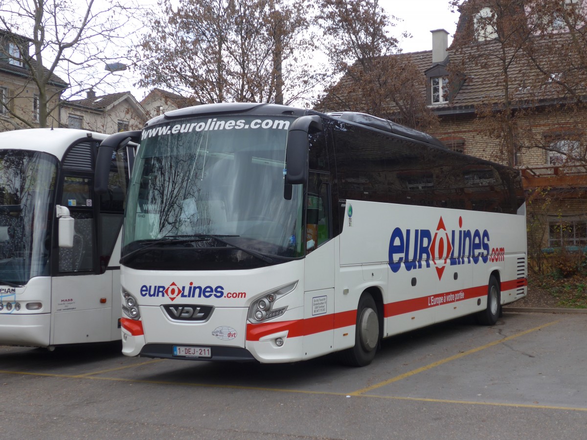 (157'752) - Aus Belgien: De Vrij, Turnhout - 1-DEJ-211 - VDL am 14. Dezember 2014 in Z�rich, Sihlquai