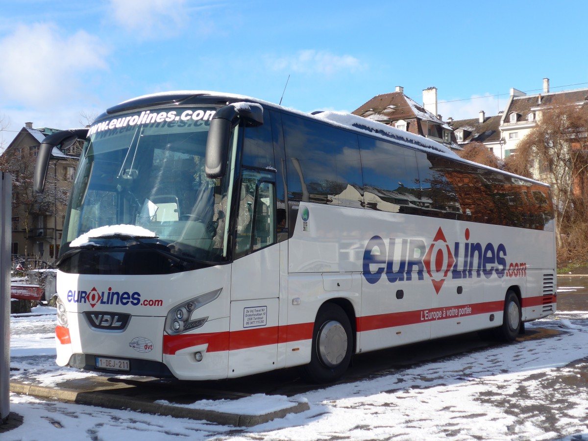 (158'522) - Aus Belgien: De Vrij, Turnhout - 1-DEJ-212 - VDL am 1. Februar 2015 in Z�rich, Sihlquai