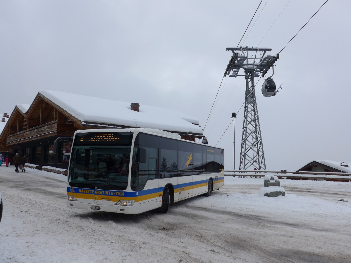 (158'811) - TMR Martigny - Nr. 109/VS 216'170 - Mercedes am 22. Februar 2015 in Verbier, M�dran