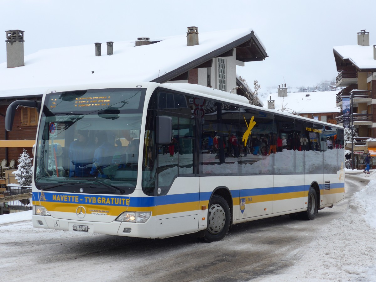 (158'822) - TMR Martigny - Nr. 106/VS 89'948 - Mercedes am 22. Februar 2015 in Verbier, M�dran