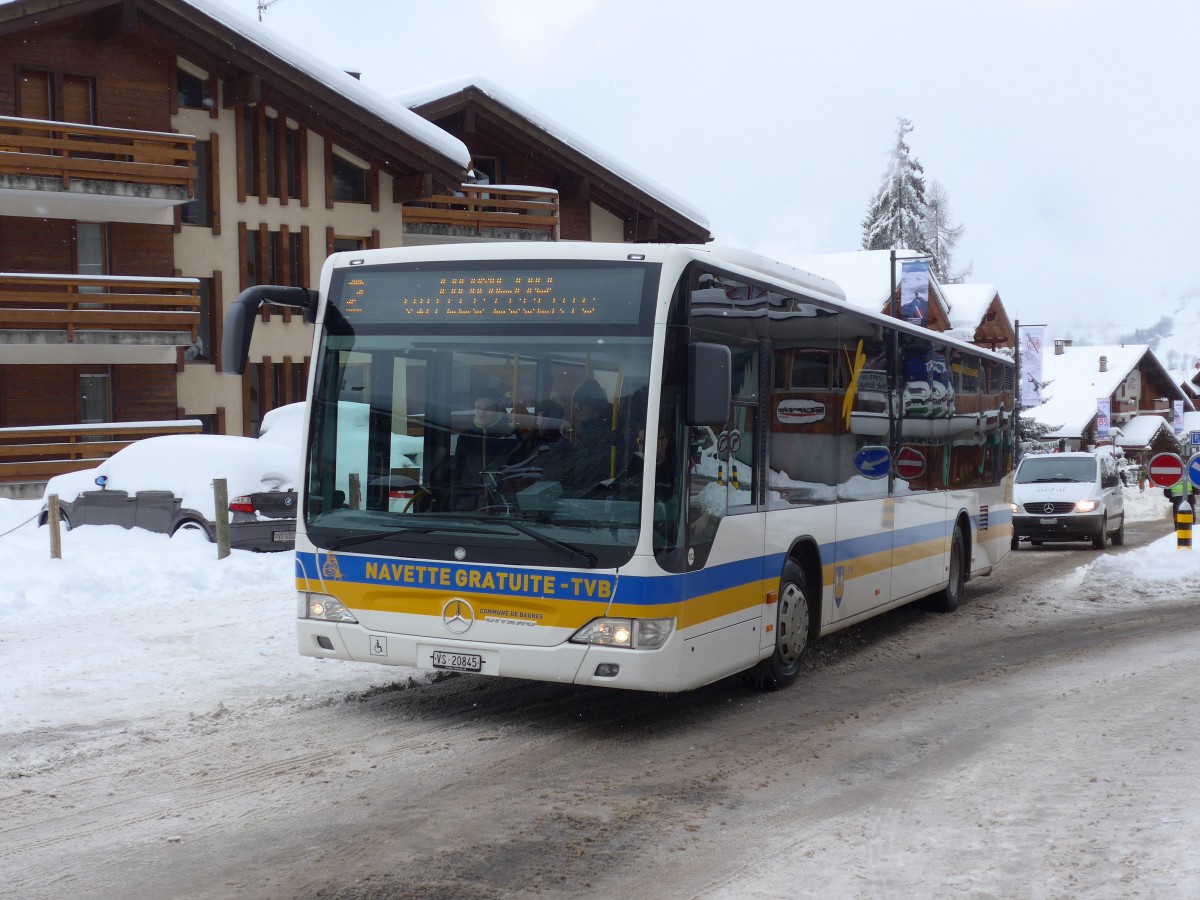 (158'823) - TMR Martigny - Nr. 102/VS 20'845 - Mercedes am 22. Februar 2015 in Verbier, M�dran