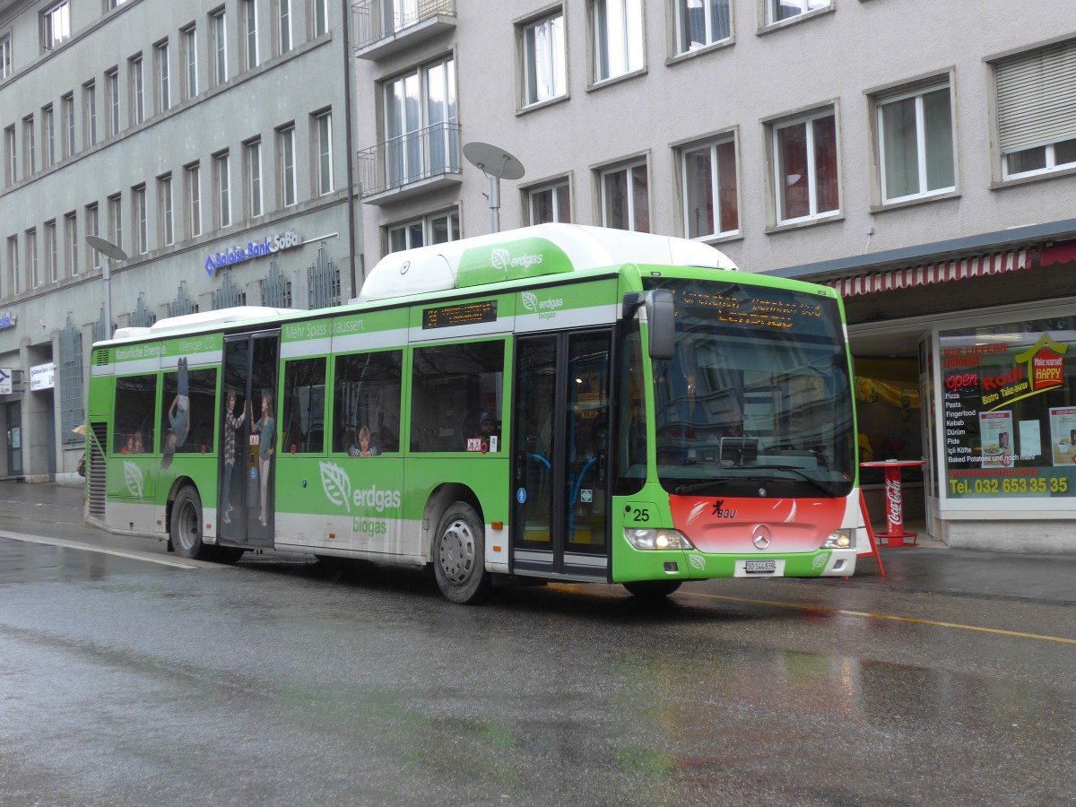(158'991) - BGU Grenchen - Nr. 25/SO 144'839 - Mercedes am 2. M�rz 2015 in Grenchen, Postplatz