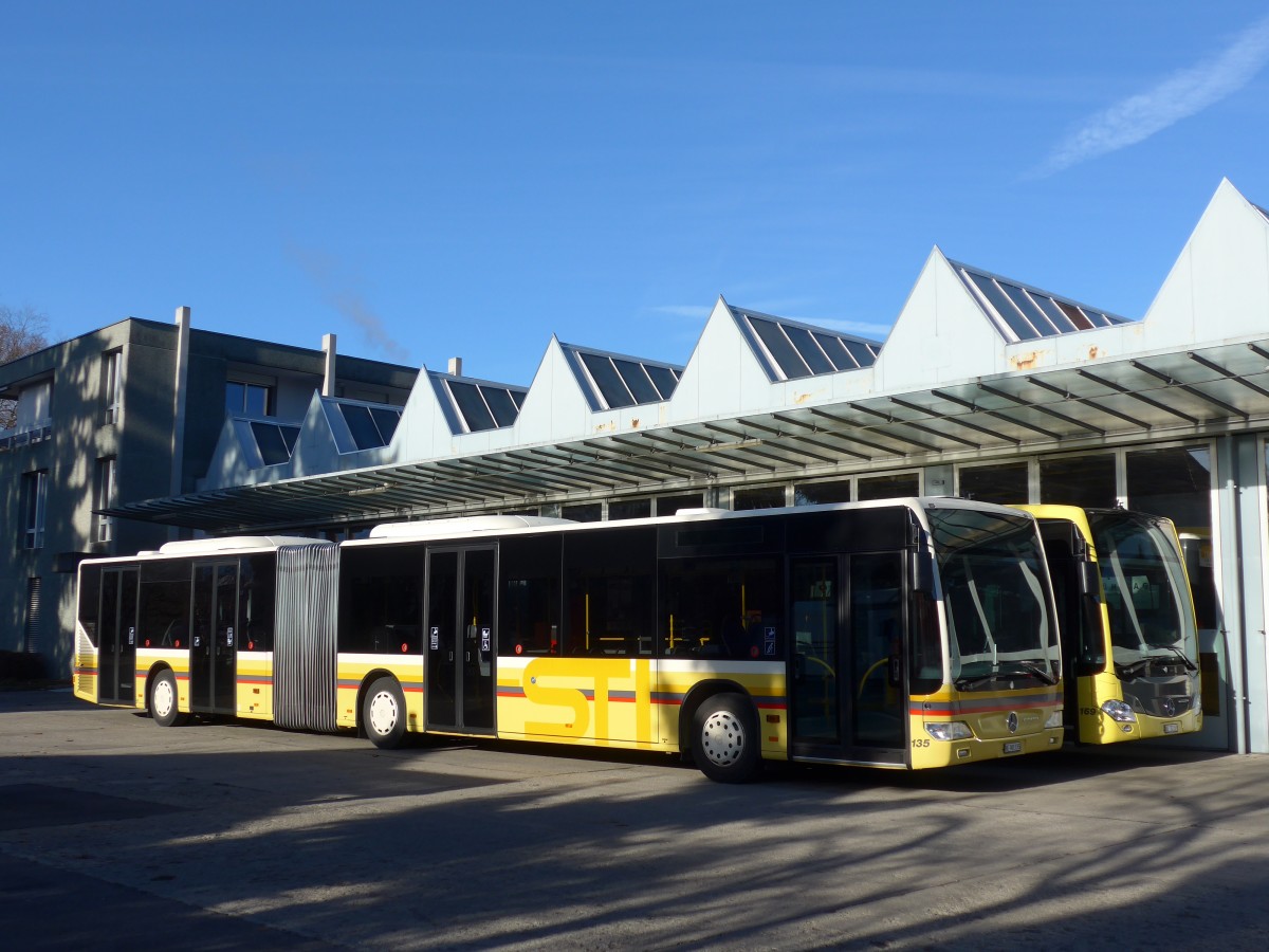 (159'023) - STI Thun - Nr. 135/BE 801'135 - Mercedes am 8. M�rz 2015 in Thun, Garage