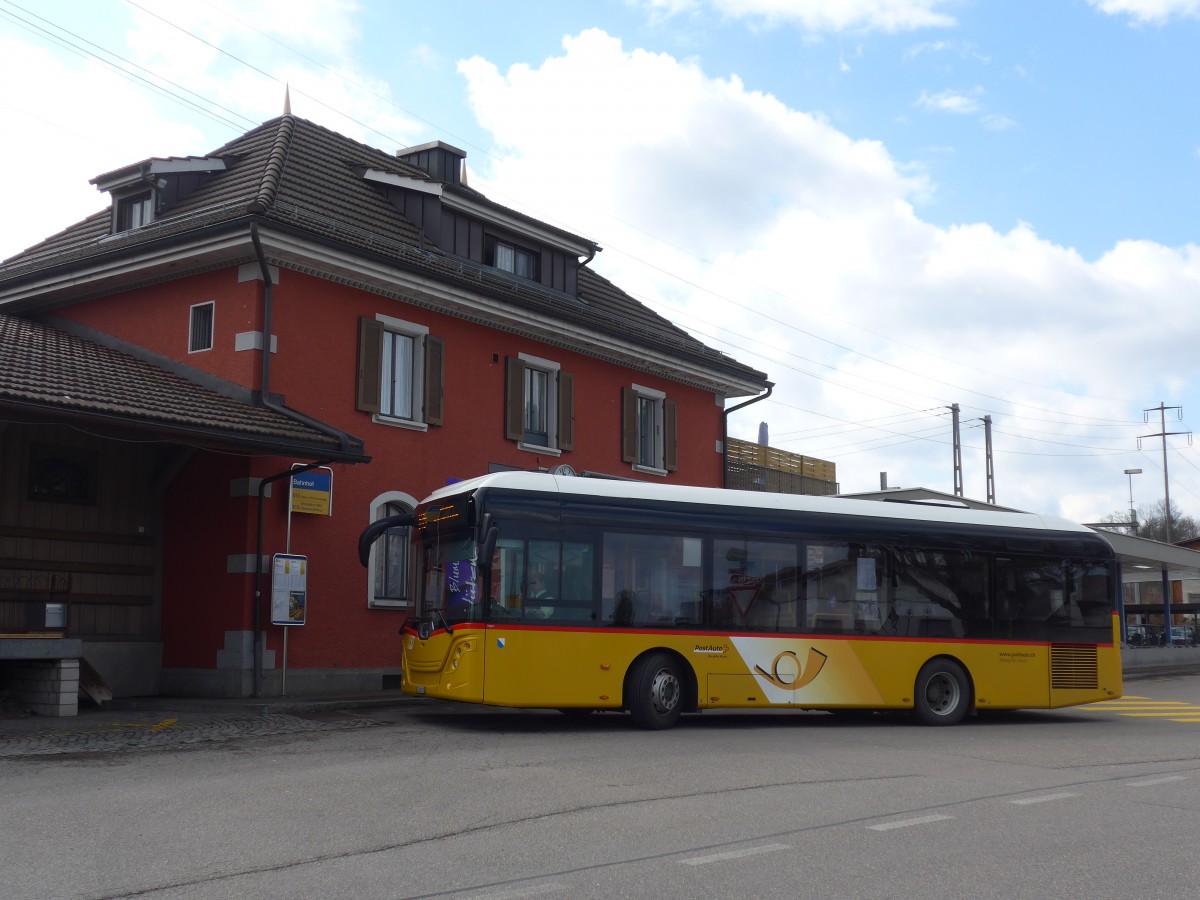 (159'443) - Moser, Flaach - Nr. 289/ZH 480'005 - G�ppel am 27. M�rz 2015 beim Bahnhof Rickenbach-Attikon