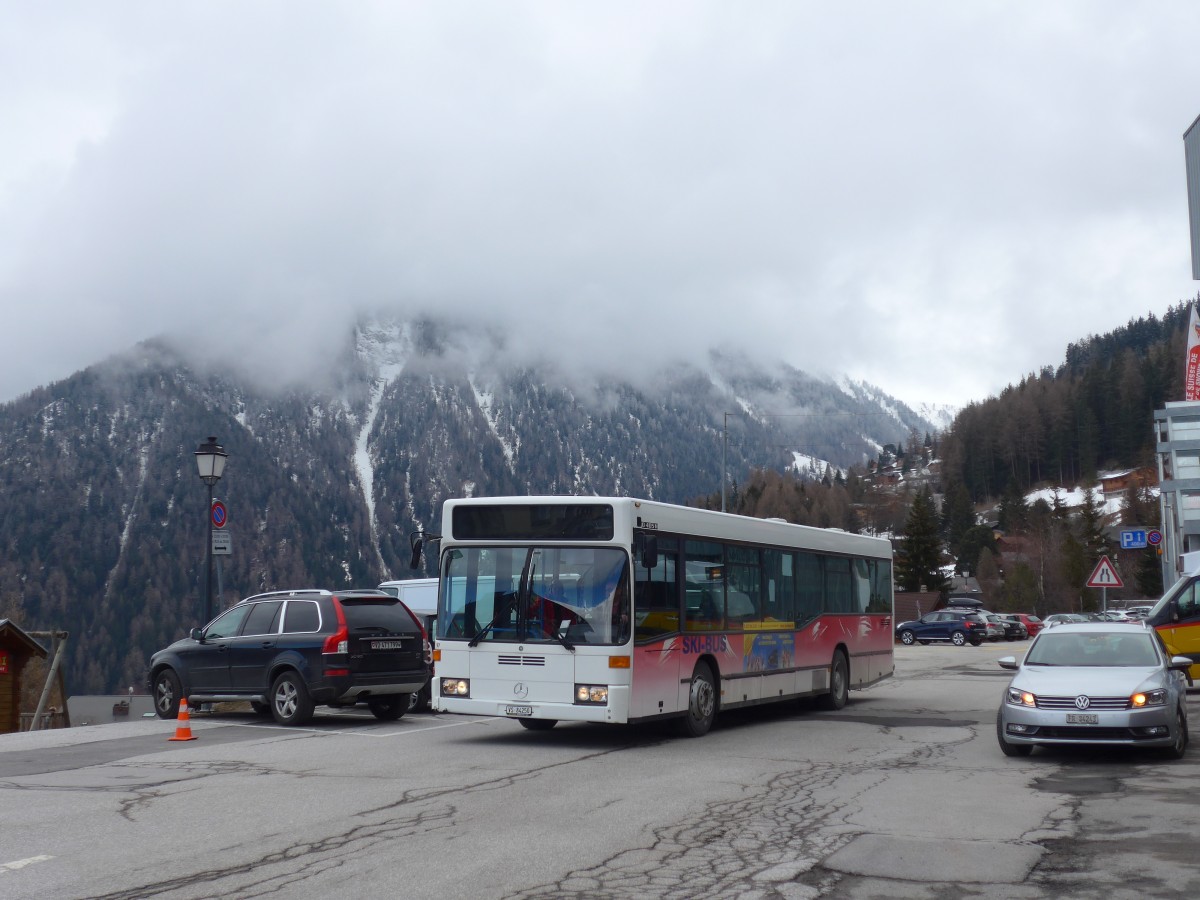 (159'633) - Buchard, Leytron - Nr. 97/VS 84'250 - Mercedes (ex BGU Grenchen Nr. 5) am 5. April 2015 in La Tzoumaz, T�l�cabine