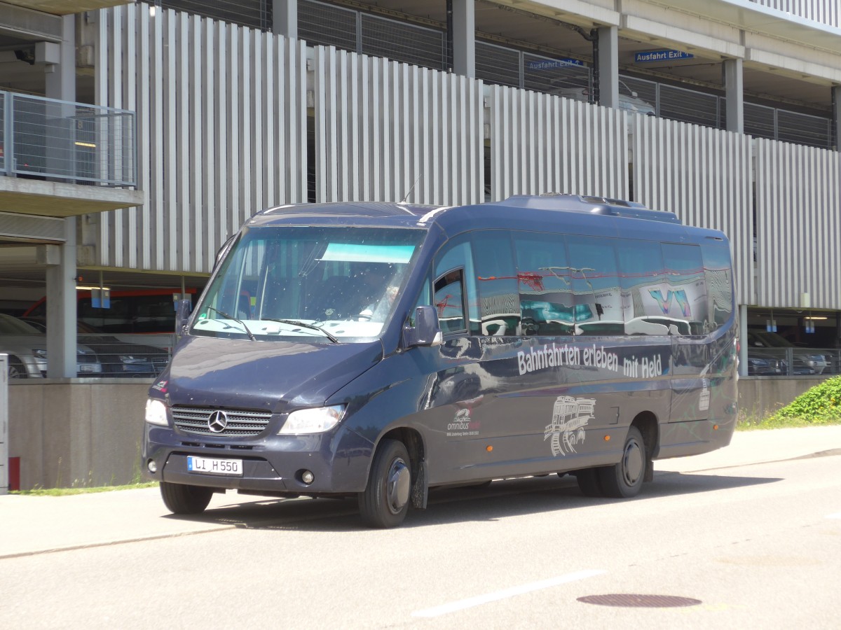 (160'210) - Aus Deutschland: Held, Lindenberg - LI-H 550 - Mercedes am 8. Mai 2015 in Z�rich, Flughafen