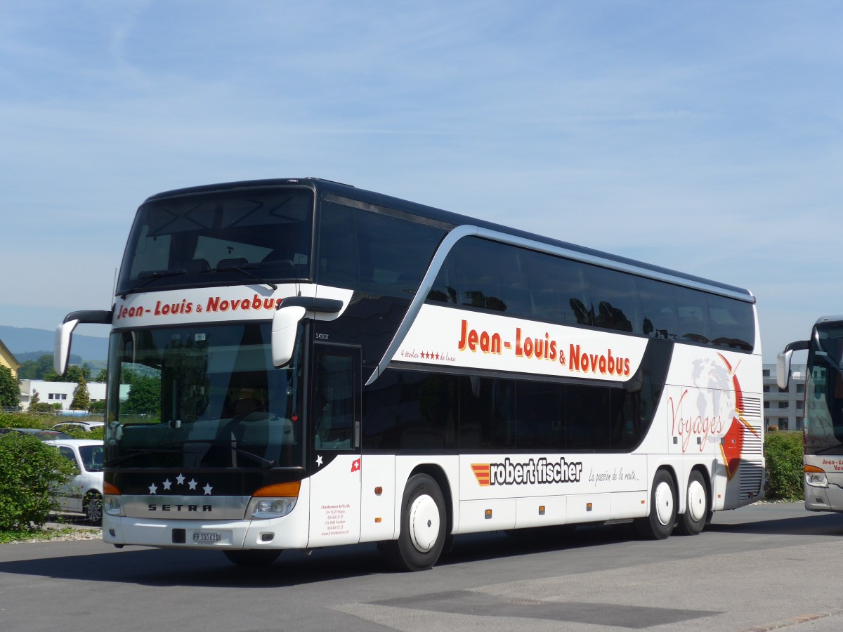(161'270) - Chardonnens, F�tigny - FR 300'631 - Setra am 28. Mai 2015 in Avenches
