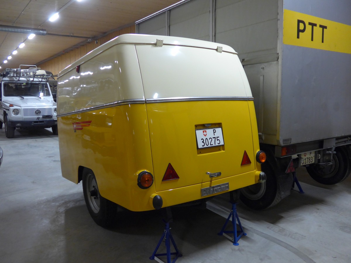 (161'514) - PTT-Regie - P 30'275 - Pfander Gep�ckanh�nger am 30. Mai 2015 in Mamishaus, Depot MfK