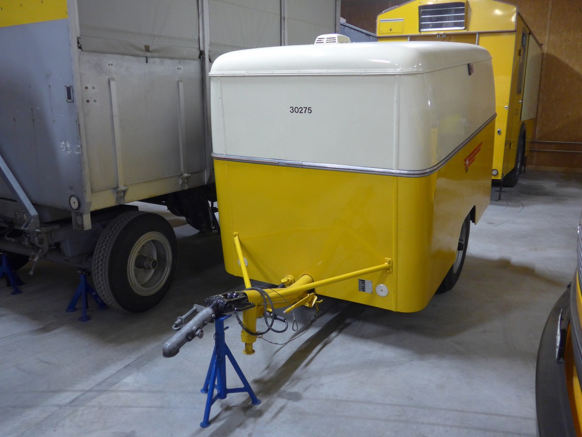 (161'515) - PTT-Regie - P 30'275 - Pfander Gep�ckanh�nger am 30. Mai 2015 in Mamishaus, Depot MfK