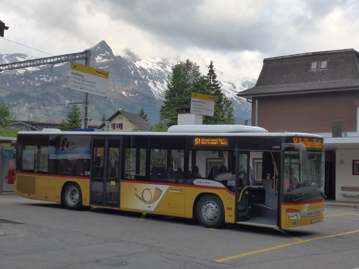 (161'694) - Fl�ck, Brienz - Nr. 6/BE 26'631 - Setra am 31. Mai 2015 auf dem Br�nigpass