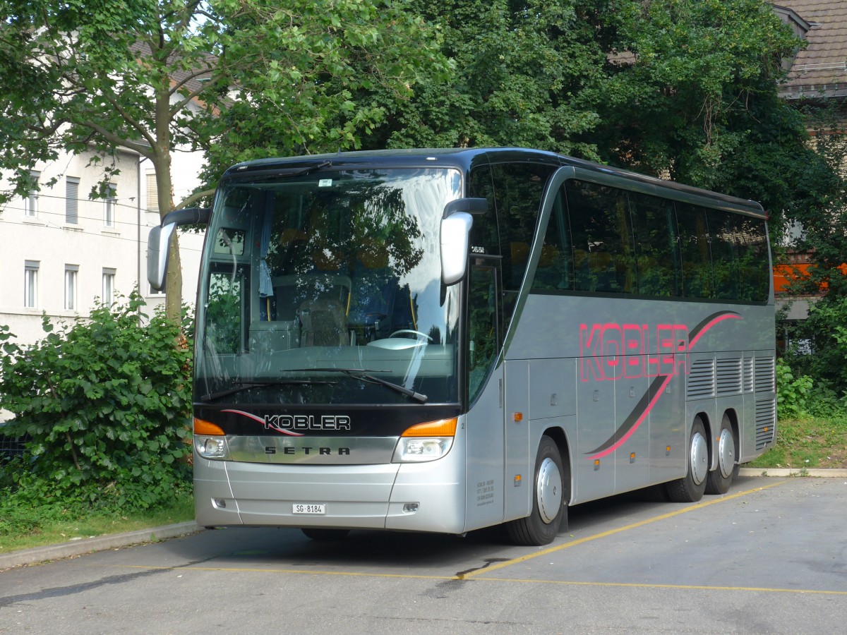 (161'747) - Kobler, Gossau - Nr. 2/SG 8184 - Setra am 6. Juni 2015 in Z�rich, Sihlquai
