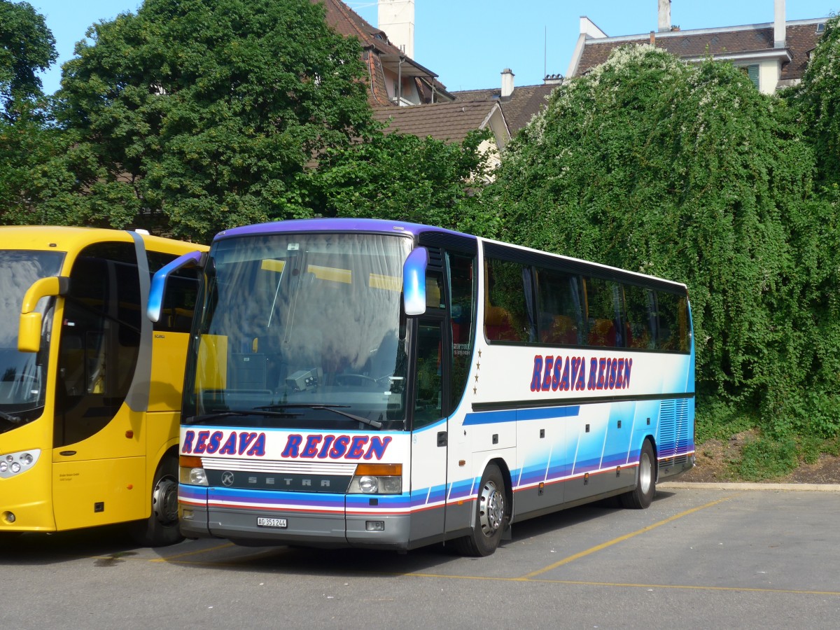 (161'749) - Resava, Neuenhof - AG 351'244 - Setra am 6. Juni 2015 in Z�rich, Sihlquai