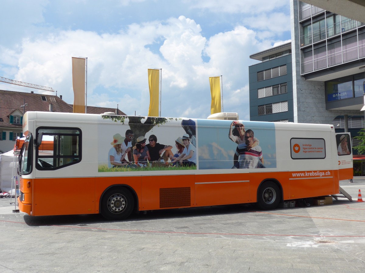 (162'027) - Krebsliga, Bern - BE 567'103 - Volvo/Hess (ex Ligue tuberculose, Neuch�tel) am 11. Juni 2015 in Thun, Aarefeldplatz