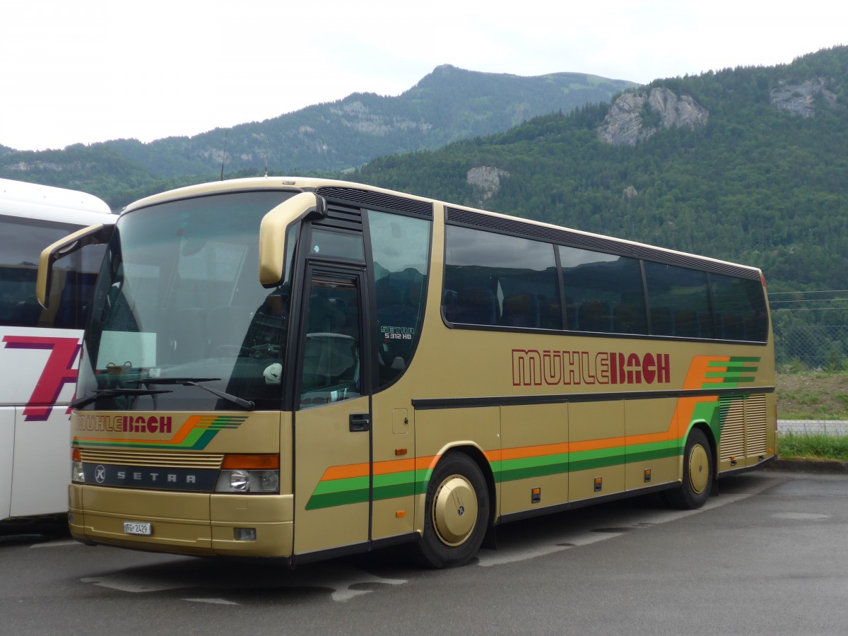 (162'092) - M�hlebach, Frauenfeld - TG 2429 - Setra am 14. Juni 2015 in Meiringen, Balm