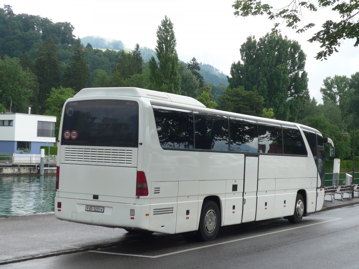 (162'165) - Remy, Lausanne - VD 1231 - Mercedes am 16. Juni 2015 bei der Schiffl�ndte Thun