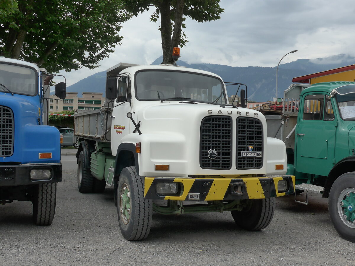 (162'284) - Buchard, Leytron - Saurer am 20. Juni 2015 in Aigle, Saurertreffen