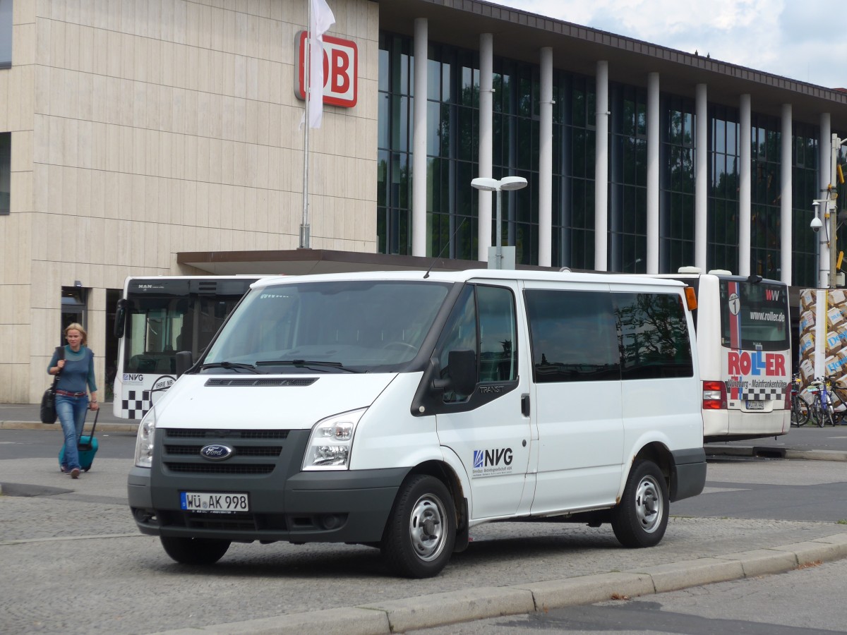 (162'736) - NVG W�rzburg - Nr. 998/W�-AK 998 - Ford am 27. Juni 2015 beim Bahnhof W�rzburg