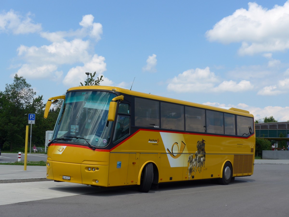 (162'859) - Aus der Schweiz: Funi-Car, Biel - Nr. 11/BE 661'211 - Bova am 28. Juni 2015 in Landsberg, Rastst�tte Lechwiesen