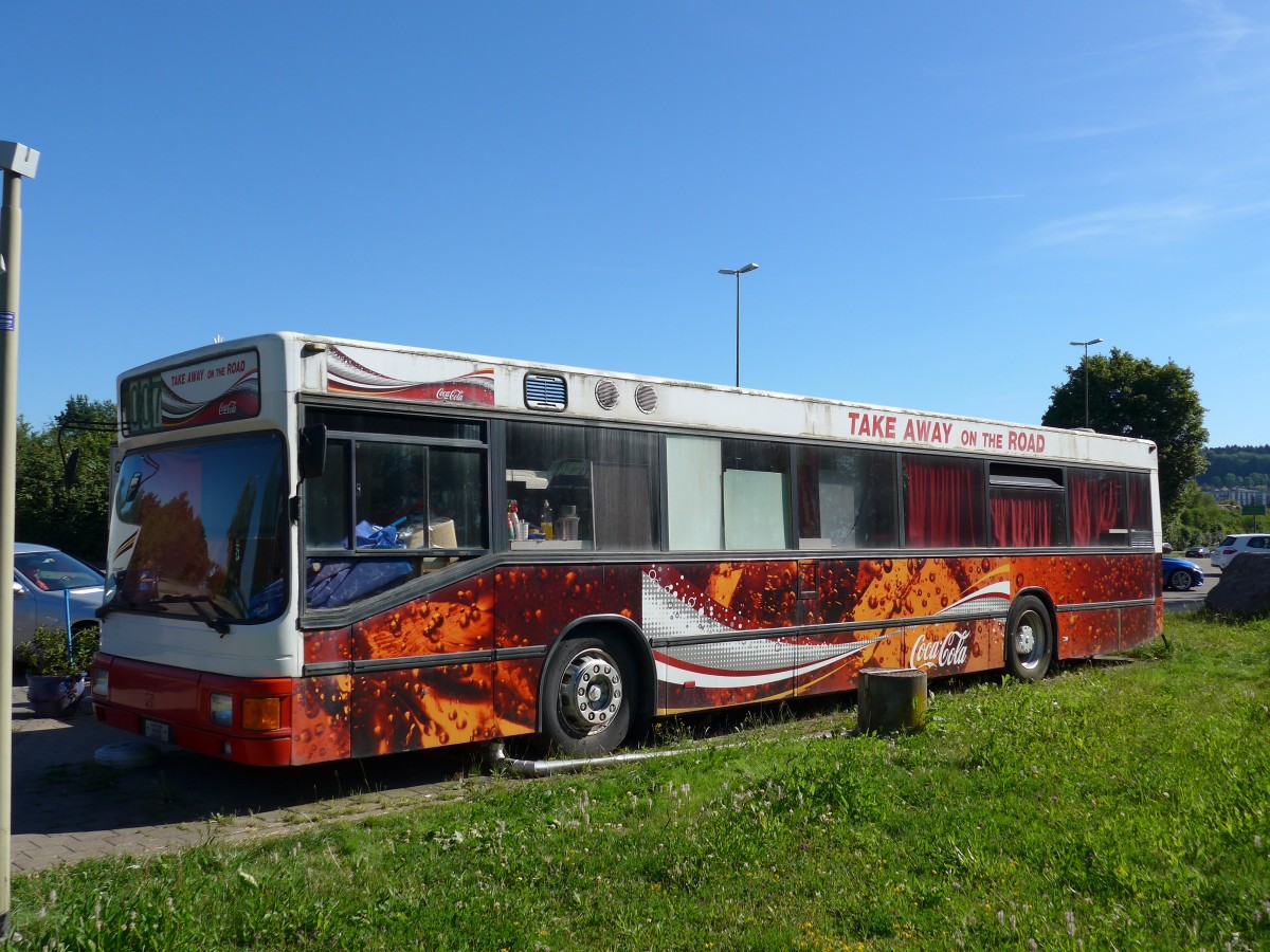 (162'875) - Dressler, Uster - MAN (ex RVBW Wettingen) am 28. Juni 2015 in Z�rich, Rastplatz B�sisee