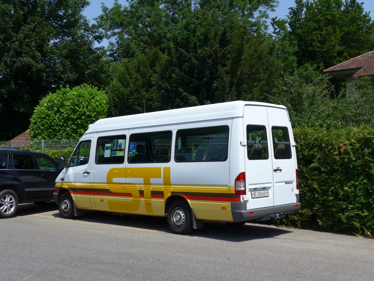 (162'917) - STI Thun - Nr. 1/BE 300'401 - Mercedes am 4. Juli 2015 bei der Schiffl�ndte Thun