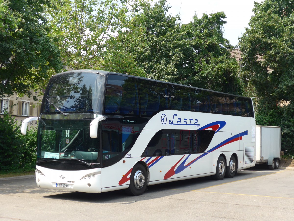 (162'944) - Aus Serbien: Lasta, Beograd - Nr. 9224/BG 032-AB - Volvo/Ayats am 6. Juli 2015 in Z�rich, Sihlquai