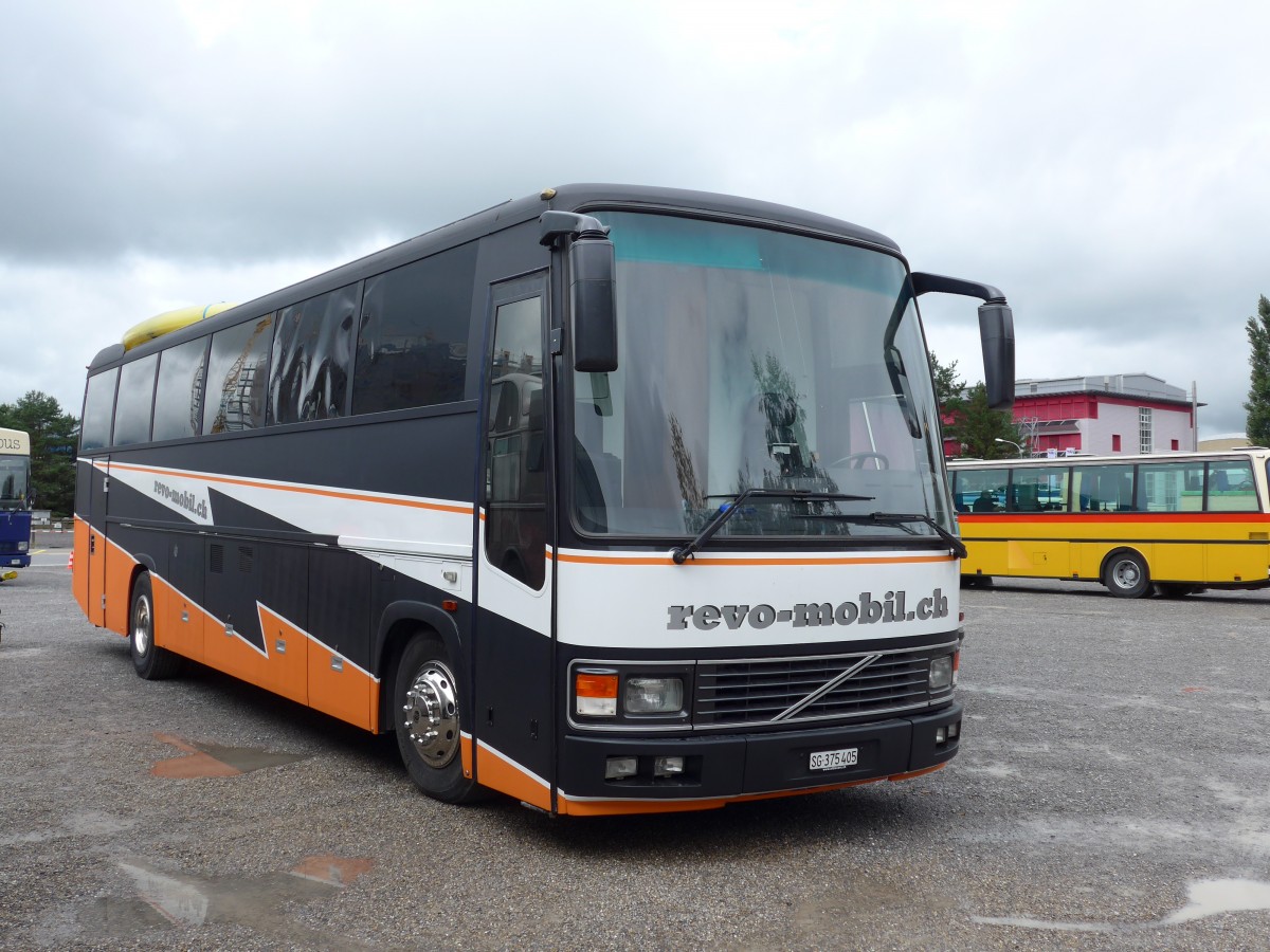 (163'582) - Aus der Schweiz: Glarner, Sch�nis - SG 375'405 - Volvo (ex AAGK Koppigen Nr. 23) am 16. August 2015 in Schaan, Wohnbustreffen