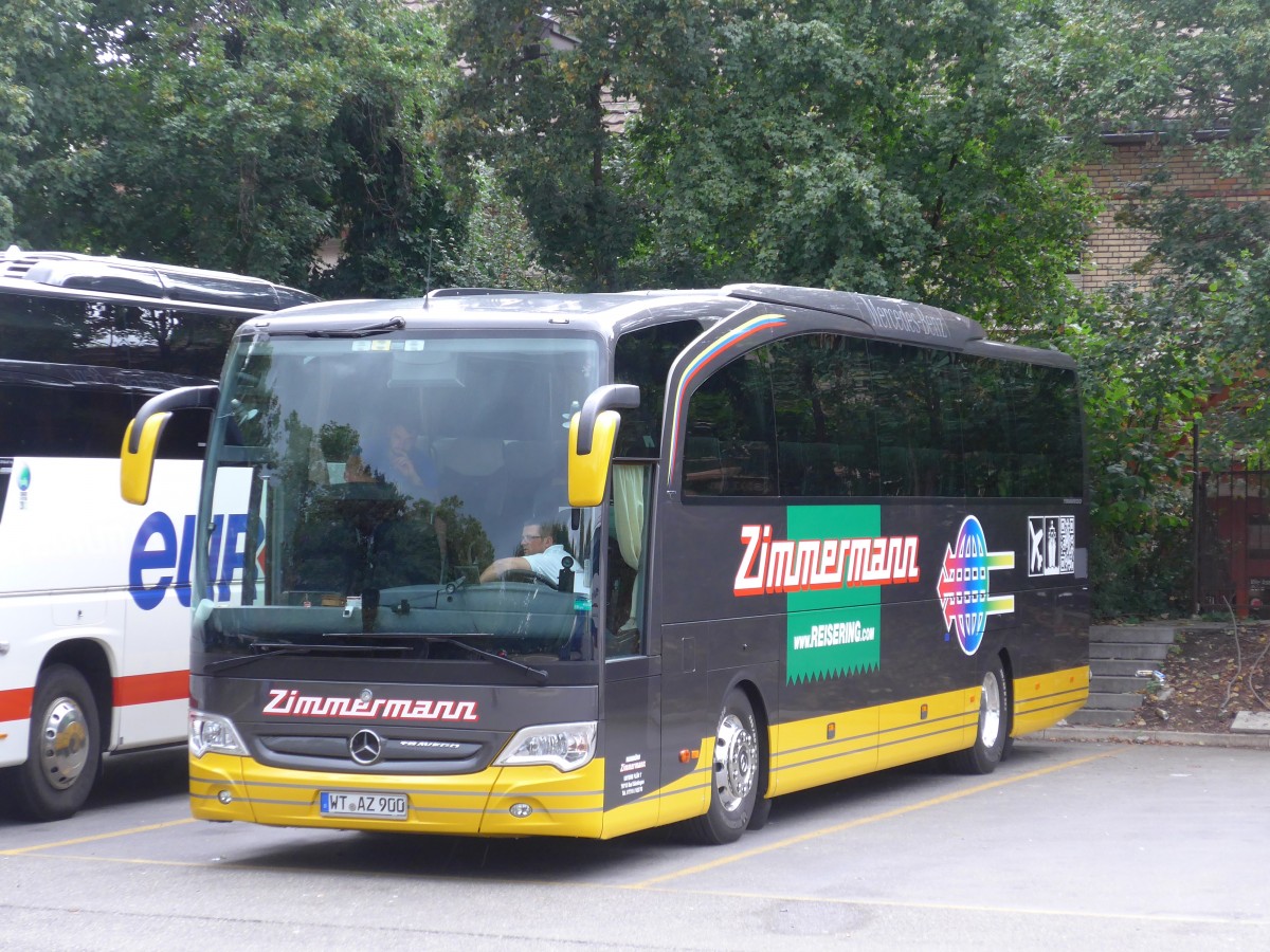(163'626) - Aus Deutschland: Zimmermann, Bad S�ckingen - WT-AZ 900 - Mercedes am 16. August 2015 in Z�rich, Sihlquai